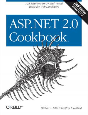 Cover of the book ASP.NET 2.0 Cookbook by David Pogue