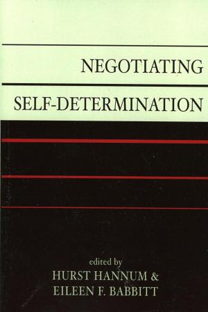 Cover of the book Negotiating Self-Determination by Kelby Harrison