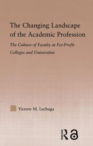 Cover of the book The Changing Landscape of the Academic Profession by Katrina Brown