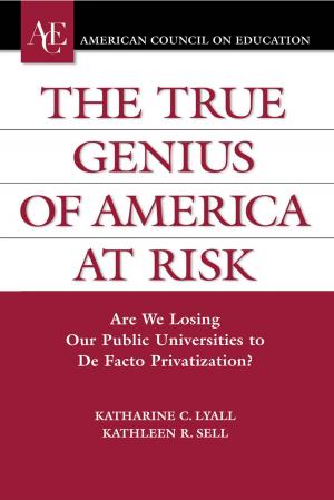 Cover of the book The True Genius of America at Risk by Ruth Ravid, professor emerita, National Louis University