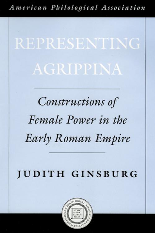 Cover of the book Representing Agrippina by Judith Ginsburg, Oxford University Press