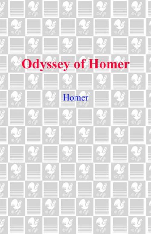 Cover of the book The Odyssey of Homer by Homer, Random House Publishing Group