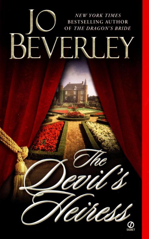 Cover of the book The Devil's Heiress by Jo Beverley, Penguin Publishing Group