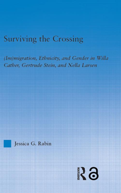 Cover of the book Surviving the Crossing by Jessica Rabin, Taylor and Francis