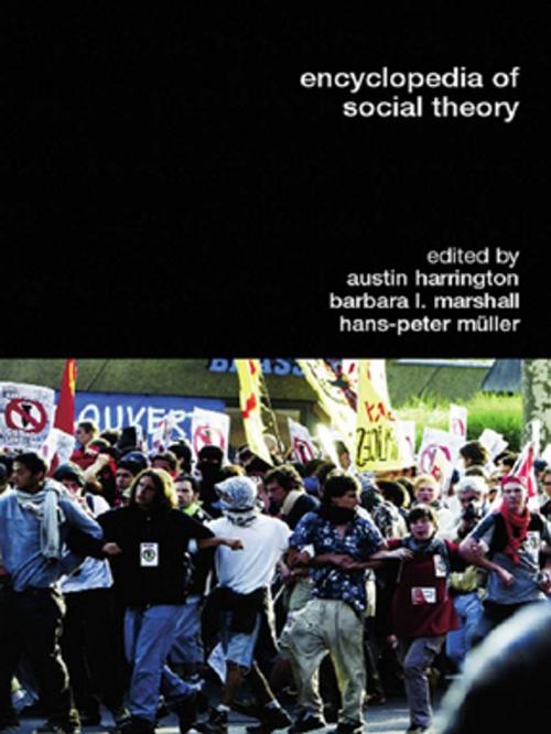 Cover of the book Encyclopedia of Social Theory by , Taylor and Francis