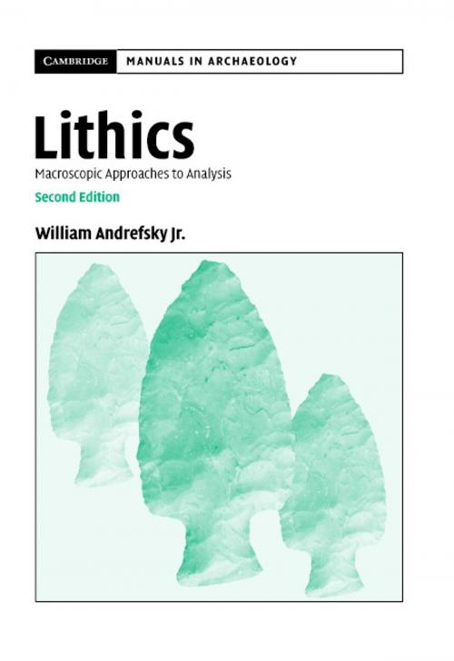 Cover of the book Lithics by William Andrefsky, Jr, Cambridge University Press