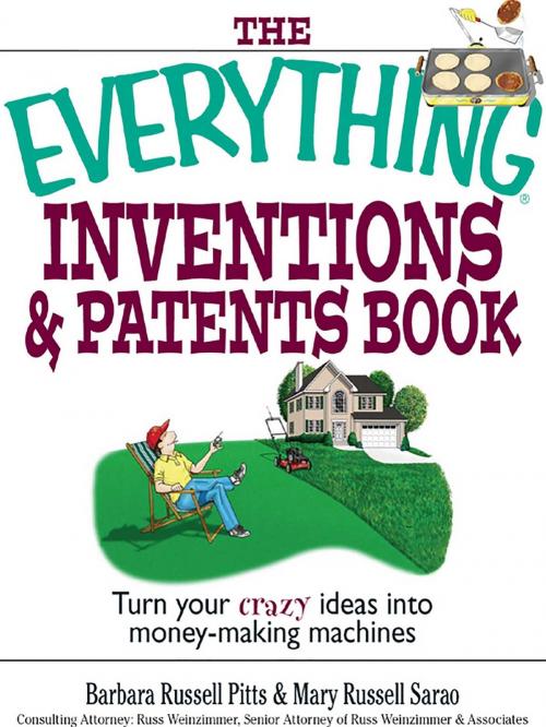 Cover of the book The Everything Inventions And Patents Book by Barbara Russell Pitts, Mary Russell Sarao, Adams Media