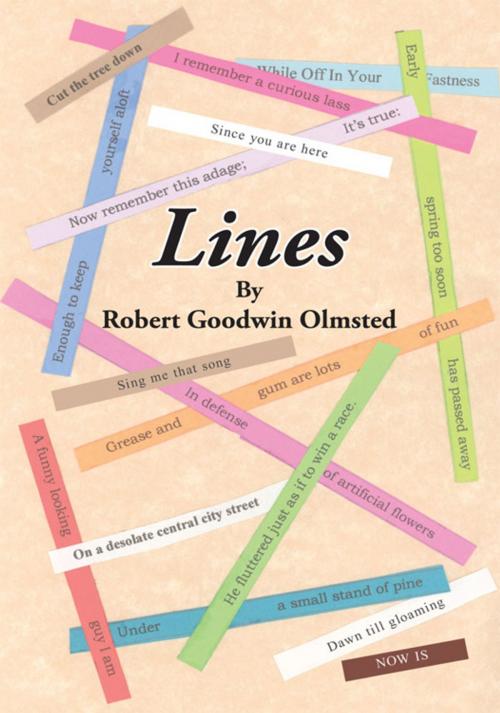 Cover of the book Lines by Robert Goodwin Olmsted, AuthorHouse