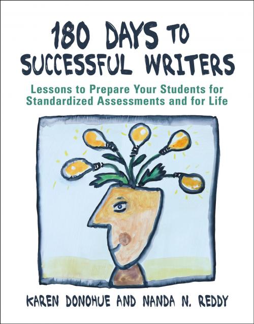 Cover of the book 180 Days to Successful Writers by Karen Donohue, Nanda N. Reddy, SAGE Publications
