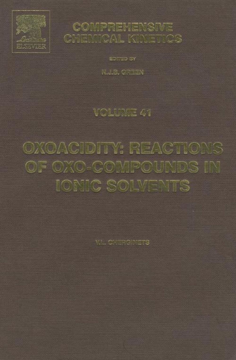 Big bigCover of Oxoacidity: Reactions of Oxo-compounds in Ionic Solvents