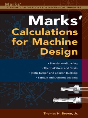 Book cover of Mark's Calculations For Machine Design