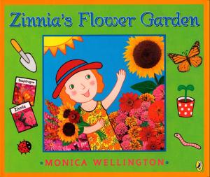 Cover of the book Zinnia's Flower Garden by Lauren Child