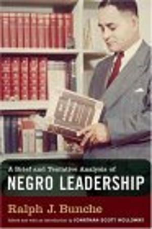 Cover of the book A Brief and Tentative Analysis of Negro Leadership by Vivian Bruce Conger