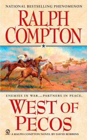 Book cover of Ralph Compton West of Pecos