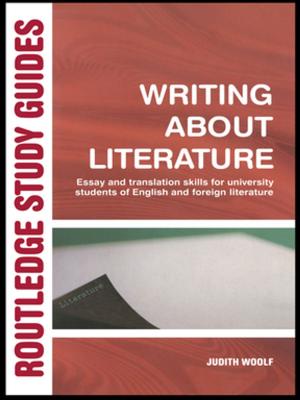 Cover of the book Writing About Literature by Vanessa Ratten
