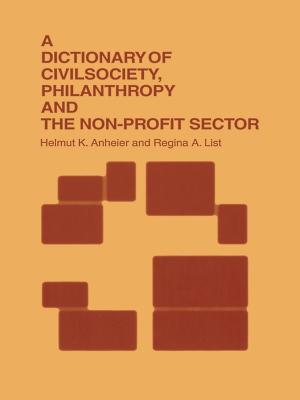 Cover of the book A Dictionary of Civil Society, Philanthropy and the Third Sector by 