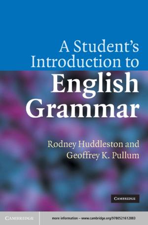 Book cover of A Student's Introduction to English Grammar