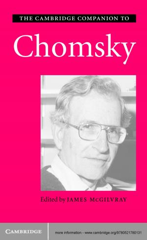 Cover of the book The Cambridge Companion to Chomsky by Peter J. F. Harris