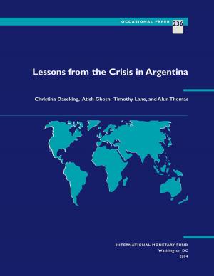 Cover of the book Lessons from the Crisis in Argentina by Adrián Armas, Eduardo Mr. Levy Yeyati, Alain Mr. Ize