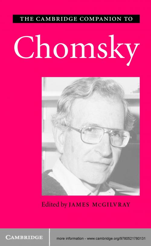 Cover of the book The Cambridge Companion to Chomsky by , Cambridge University Press