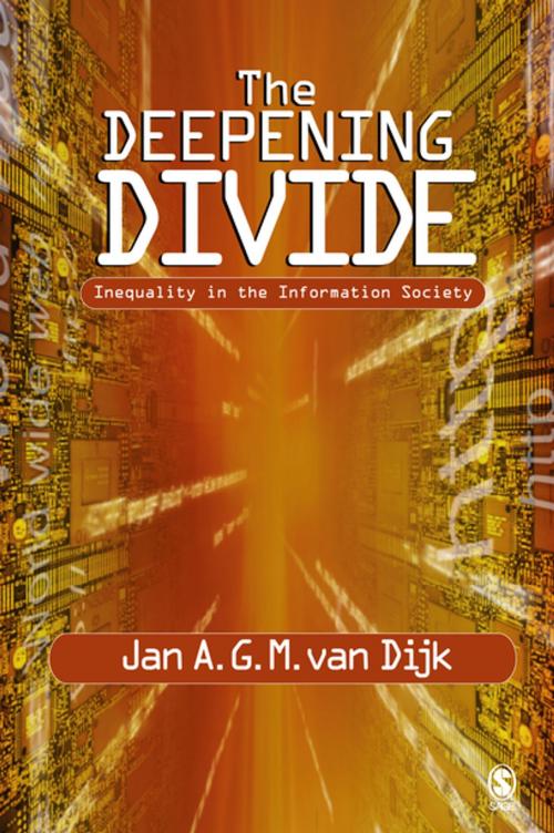 Cover of the book The Deepening Divide by Professor Jan A G M van Dijk, SAGE Publications