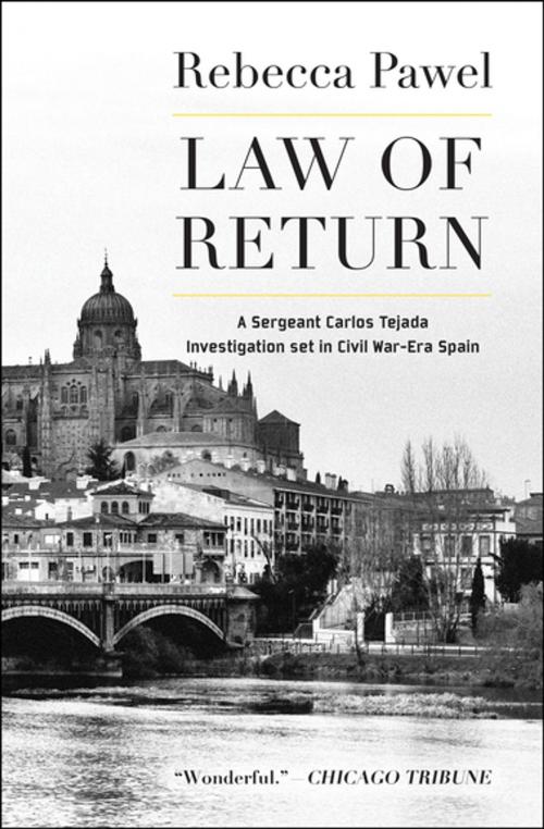 Cover of the book Law of Return by Rebecca Pawel, Soho Press