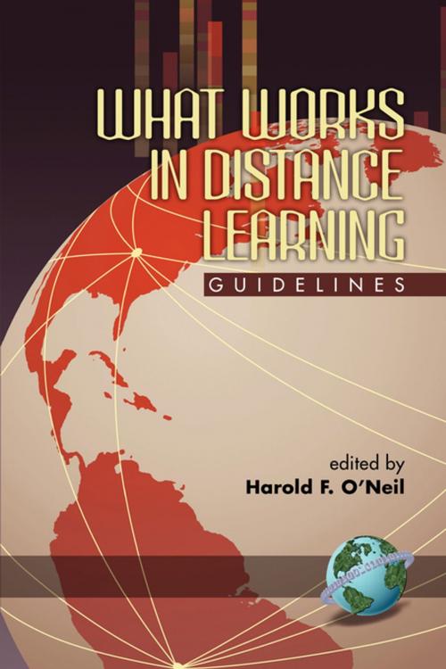 Cover of the book What Works in Distance Learning by Harold F. O'Neil, Information Age Publishing