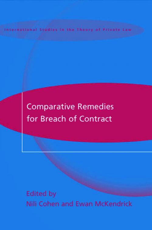 Cover of the book Comparative Remedies for Breach of Contract by , Bloomsbury Publishing