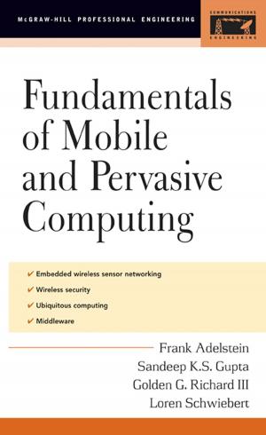 bigCover of the book Fundamentals of Mobile and Pervasive Computing by 