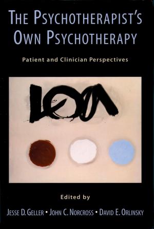 Cover of the book The Psychotherapist's Own Psychotherapy by Ps. Sergio Eduardo Bruno