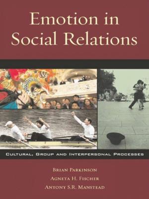 Cover of the book Emotion in Social Relations by 
