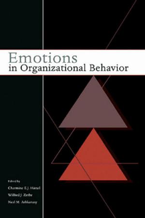 Cover of the book Emotions in Organizational Behavior by David O'Connor