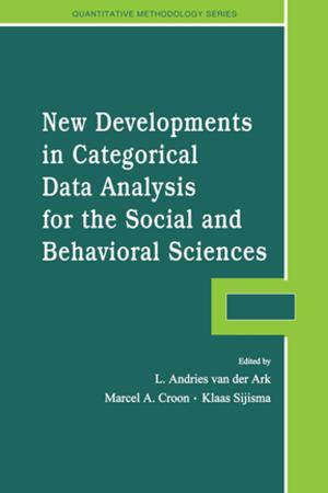 Cover of the book New Developments in Categorical Data Analysis for the Social and Behavioral Sciences by Nordhoff
