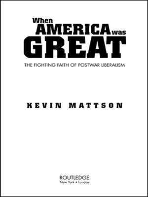 Book cover of When America Was Great