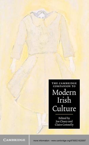 Cover of the book The Cambridge Companion to Modern Irish Culture by R. P. Burn
