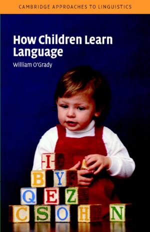Cover of the book How Children Learn Language by Peter Robinson