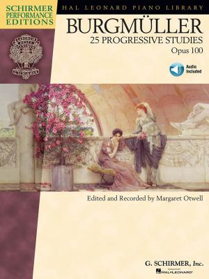 Cover of the book Burgmuller - 25 Progressive Studies, Opus 100 (Songbook) by Erik Satie, Matthew Edwards