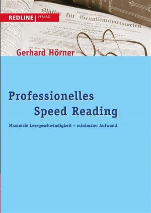 Cover of the book Professionelles Speed Reading by A. William Benitez