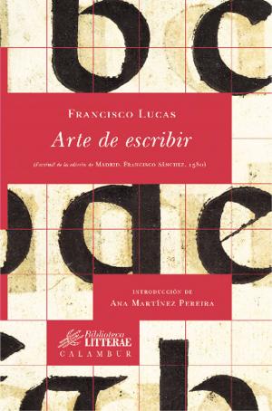Cover of Arte de escribir