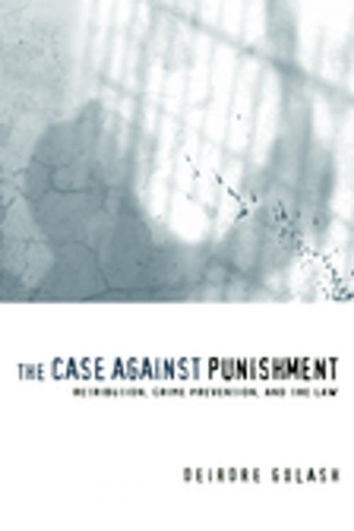 Cover of the book The Case Against Punishment by Deirdre Golash, NYU Press