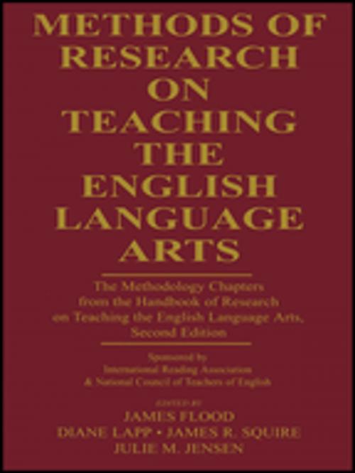 Cover of the book Methods of Research on Teaching the English Language Arts by , Taylor and Francis