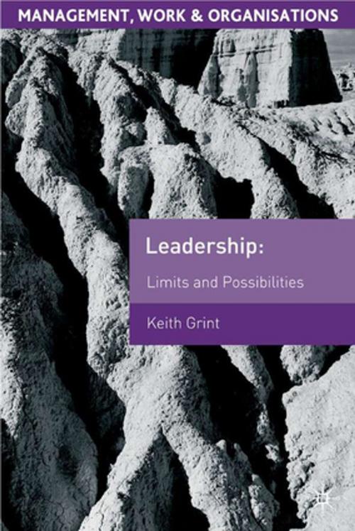 Cover of the book Leadership by Professor Keith Grint, Palgrave Macmillan
