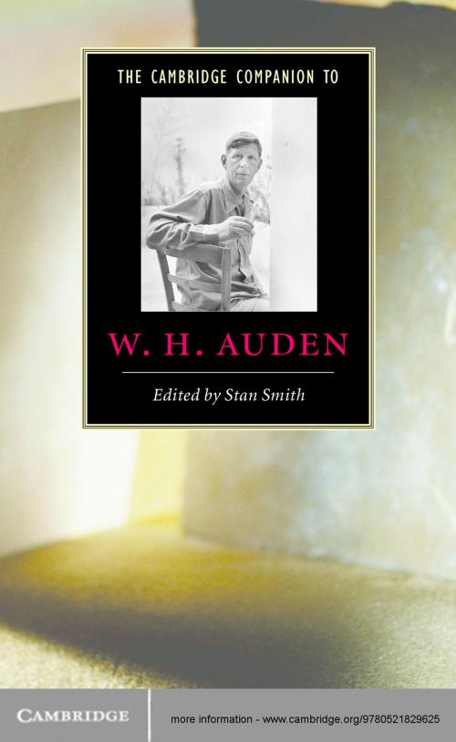 Cover of the book The Cambridge Companion to W. H. Auden by , Cambridge University Press