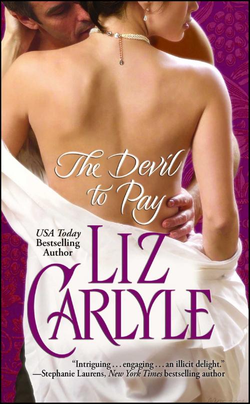 Cover of the book The Devil to Pay by Liz Carlyle, Pocket Books