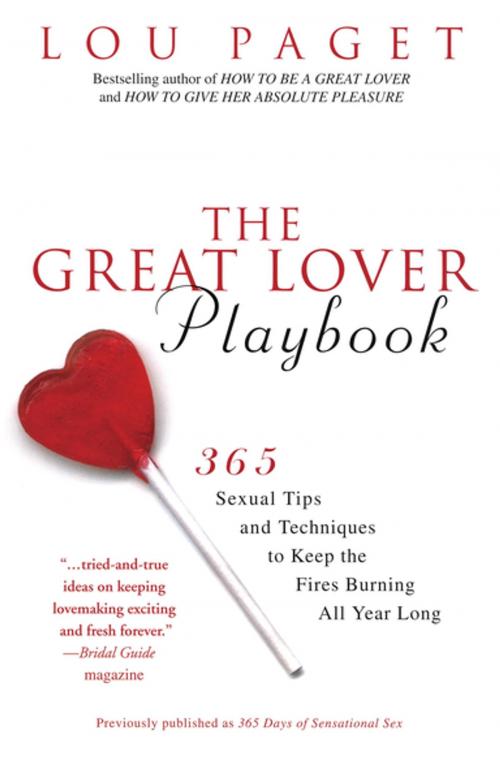 Cover of the book The Great Lover Playbook by Lou Paget, Penguin Publishing Group