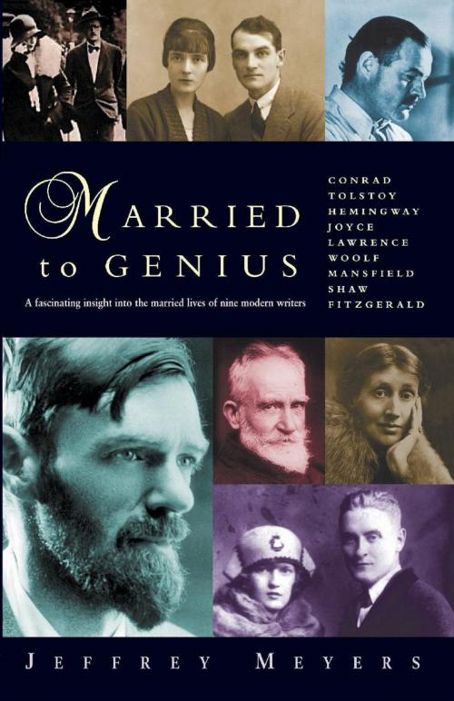 Cover of the book Married to Genius by Jeffrey Meyers, Oldcastle Books