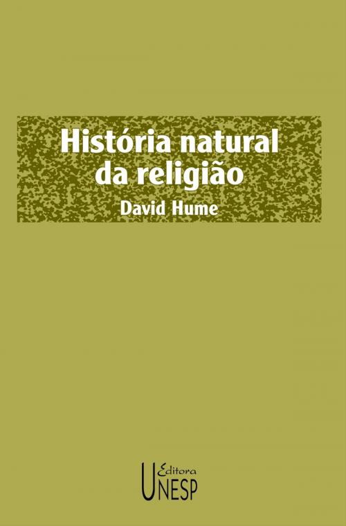 Cover of the book História natural da religião by David Hume, Fundação Editora da UNESP