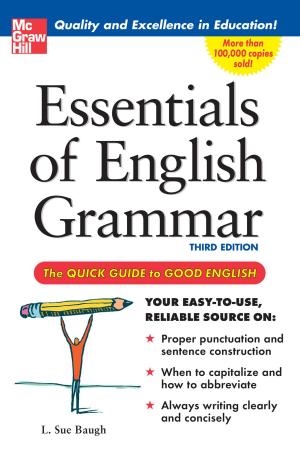 Cover of the book Essentials of English Grammar by Greg N. Gregoriou, Paul U. Ali