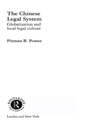 Cover of the book The Chinese Legal System by Peter Carman