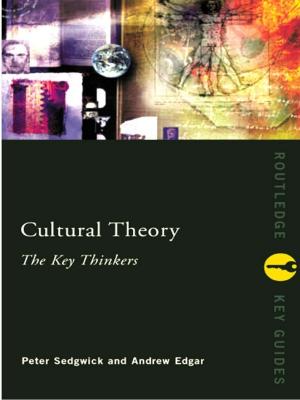 Cover of the book Cultural Theory: The Key Thinkers by Bob Hughes